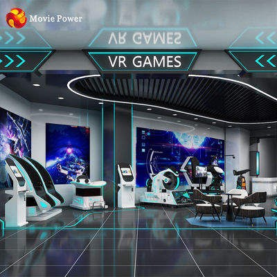 Машины виртуальной реальности развлечений игры автомобиля парка атракционов крытые