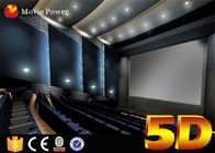 7,1 Система канала тональнозвуковая и театр кино экрана 4-D кривого с 3 стулами DOF электрическими