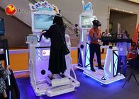 Оборудование спортивной площадки имитатора виртуальной реальности катания на лыжах занятности
