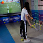 1 машина виртуальной реальности игры тенниса детей тематического парка игрока VR взаимодействующая