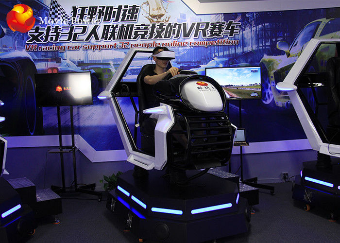 Парк атракционов 72 отслеживает имитатор гонок автомобиля театра игрового автомата 9Д гонок автомобиля динамический