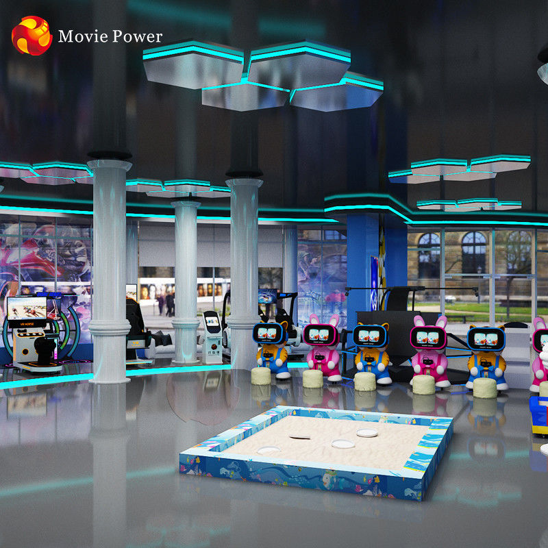 Игровой автомат виртуальной реальности 9d крытой зоны имитатора игр взаимодействующий