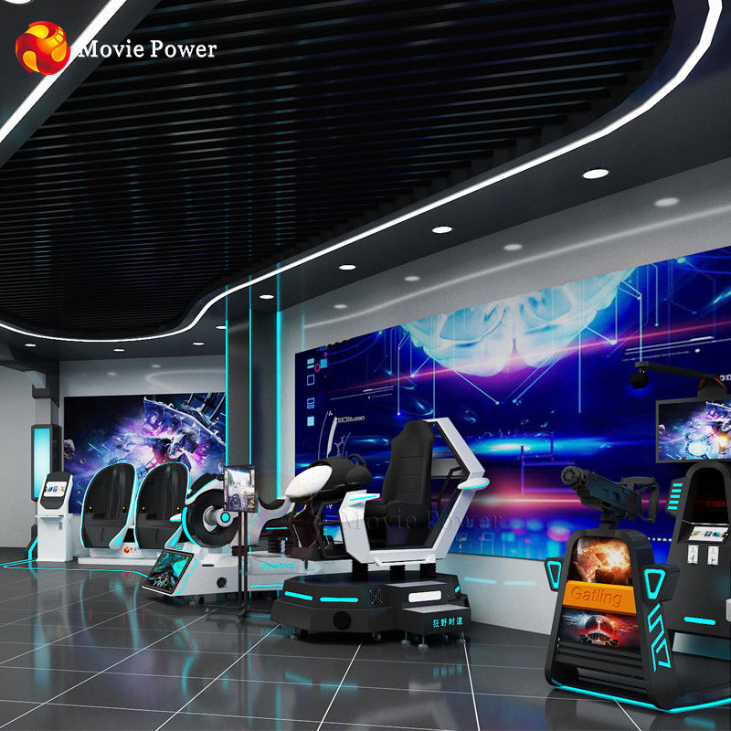 Машины виртуальной реальности развлечений игры автомобиля парка атракционов крытые