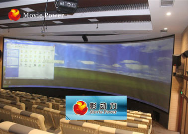 Большой 360 имитатор театра кино 4D экрана 4D степени для 100-200 людей