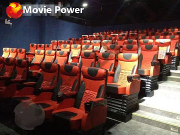 Роскошная комната театра стеклоткани предводительствует большой проект кино кино 3D 4D 5D 9D