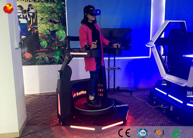 Имитатор виртуальной реальности машины игр фантастического сражения воюя взаимодействующий