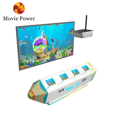 Многопользовательский 3d интерактивный AR проектор Игровой автомат для детской живописи