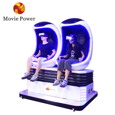 2 игрока Виртуальная реальность 9d Яичный стул 9d Vr Горки Игровой автомат Симулятор Мобильная платформа Симулятор