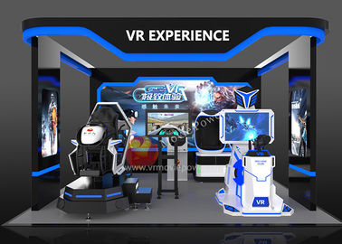 Вращая имитатор виртуальной реальности парка атракционов 9d платформы 360° для детей и взрослых