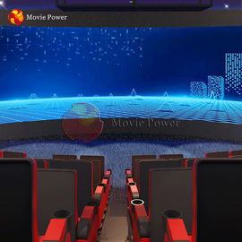 Изогнутый кинотеатр репроектора 4Д экрана дуги мотора сервопривода