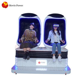 Оборудование стула яйца кино имитатора 9d Vr виртуальной реальности парка атракционов с 2 местами