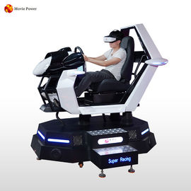 Крытый автомобиль VR спортивной площадки участвуя в гонке имитатор игры гонок автомобиля платформы имитатора 9D электрический