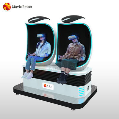 360 оборудование виртуальной реальности имитатора кино яйца 9Д ВР степени взаимодействующее 3 места