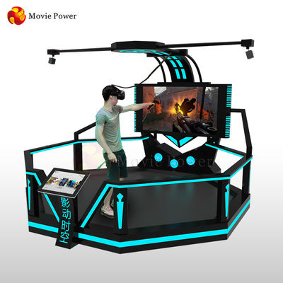 Большой игровой автомат стрельбы вверх 9D VR развлечений рюкзака положения