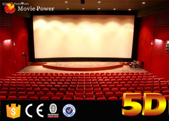 Большой изогнутый театр кино 2-200 экрана 4D усаживает эмоциональное и специальные эффекты 0