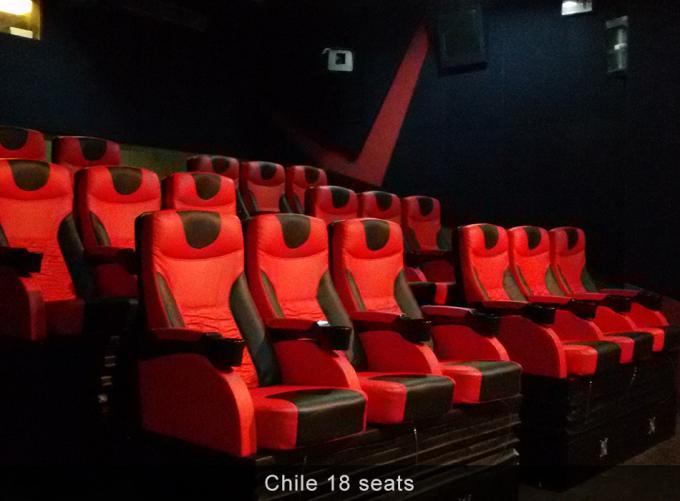 Черный/белый/красный кинотеатр места 4Д, оборудование виртуальной реальности для парка атракционов 0