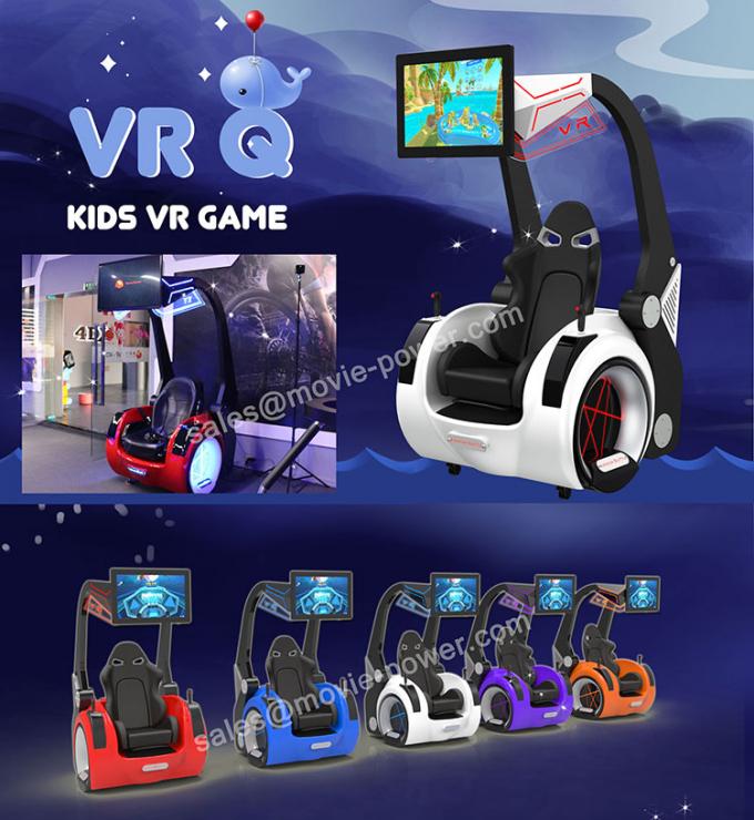 Кино виртуальной реальности спортивной площадки 9д разума для развлечений детей 0