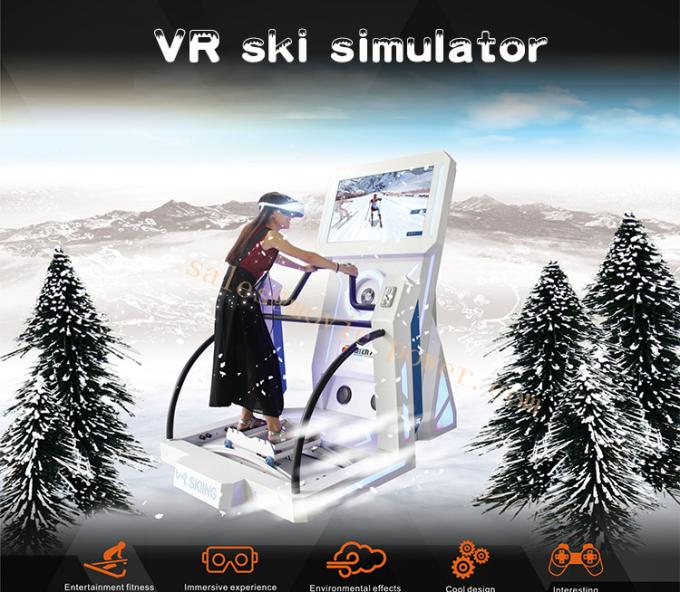Оборудование спортивной площадки имитатора виртуальной реальности катания на лыжах занятности 0