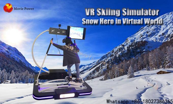Рискуйте приборы имитатора катания на лыжах 9Д Вр/игры виртуальной реальности 0