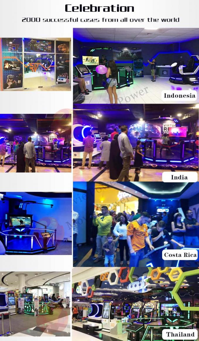 Ходок снимая ХТК Виве 9д ВР стоя вверх имитатор игры сражения с оружием снимая взаимодействующий игровой автомат 1