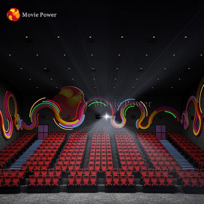 Кино движения тематического парка 4D предводительствует сертификат CE кинотеатра 4D 0