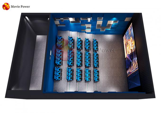 Система Dof кинотеатра 3 оборудования 4D музея науки электрическая динамическая 0