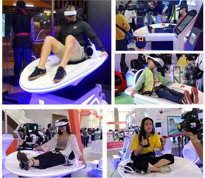 Имитатор скольжения виртуальной реальности тематического парка катания на лыжах Вр игр отдыха поставки фабрики 1
