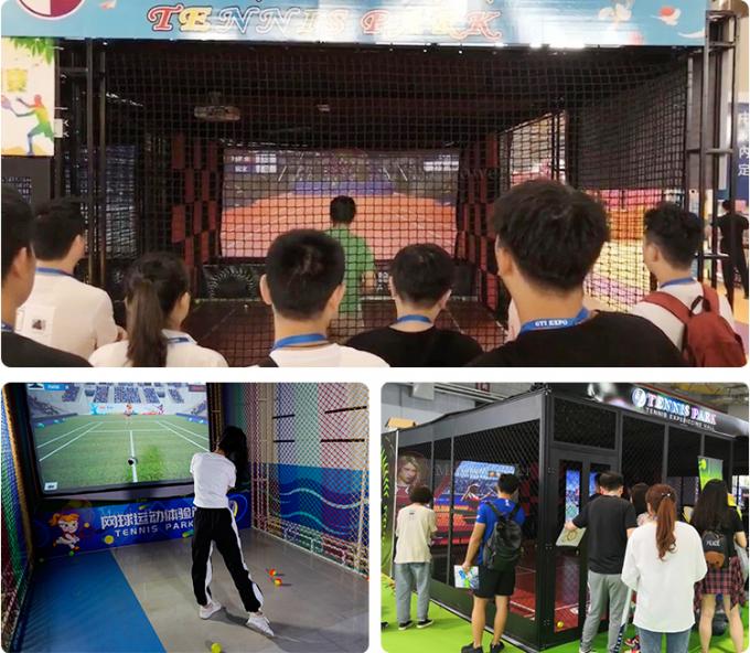 Взаимодействующая игра спорта Vr оборудования тенниса виртуальной реальности игры 9d физического здоровья 0