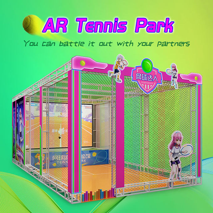Взаимодействующая игра спорта Vr оборудования тенниса виртуальной реальности физического здоровья 9d 0