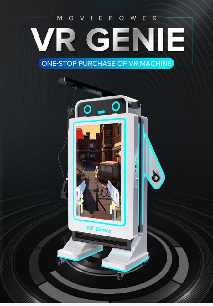 1 оборудование игры виртуальной реальности имитатора игры игрока VR управляемое монеткой 0