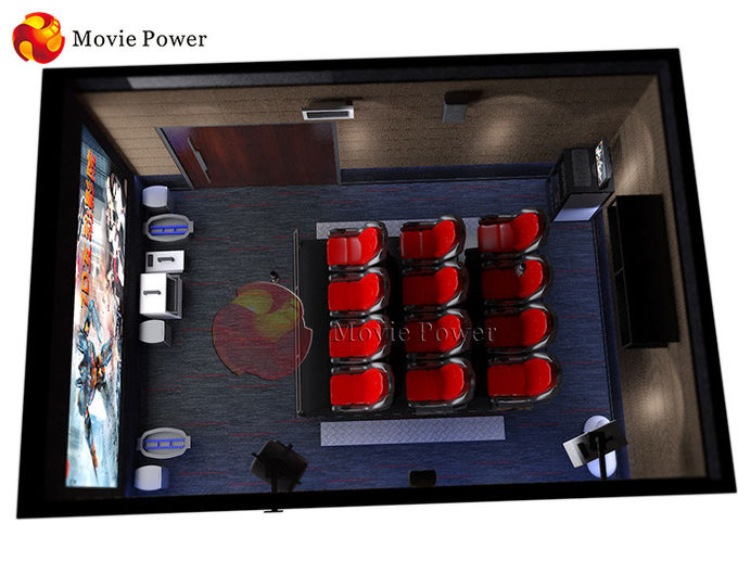 Кричащие игровые автоматы оборудования кино аркады 5D для музея 0
