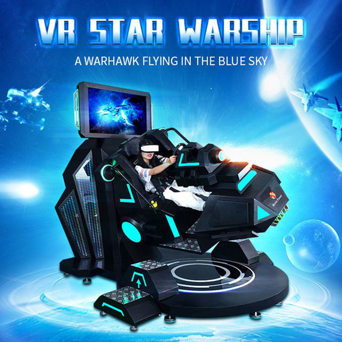 VR Flight Simulator 9d VR Игровой автомат 360 градусов вращающаяся платформа для продажи 0