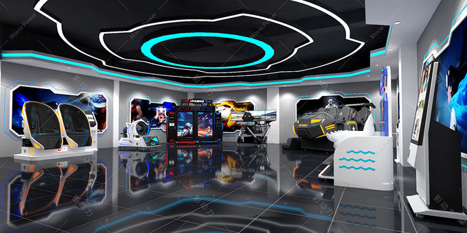тематический парк 10-1000m2 9D VR с зоной Hall опыта виртуальной реальности машины видеоигры 0