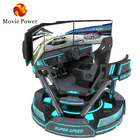 3-экранный симулятор виртуальной реальности 6- Dof Black Car Racing Game Machine 5d Автомобильное вождение аркада для магазина