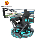 Гидравлическая платформа движения игрового автомата 6dof имитатора гонок автомобиля 4d управляя имитатором