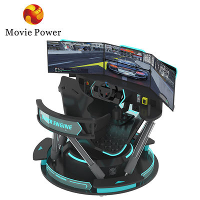9d Vr 6 Dof Racing Car Simulator Виртуальная реальность аркадная игровая машина с 3 экранами