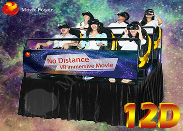 Популярная удобная система кино 12D с новаторским стулом кино