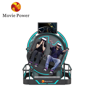 VR 360 2-местный 9d Ролик VR Машины 360 вращения VR Кино 360 градусов Летающие стулья Симулятор