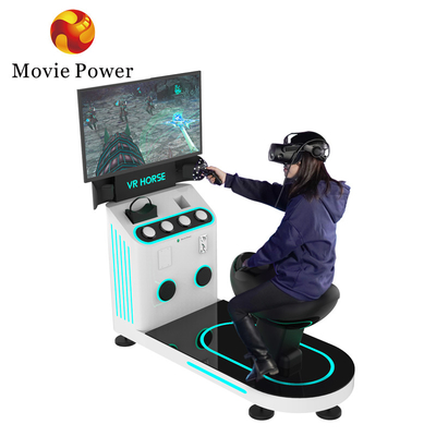1 игрок 9D симулятор виртуальной реальности верховая верховая VR игровая машина Монета работает
