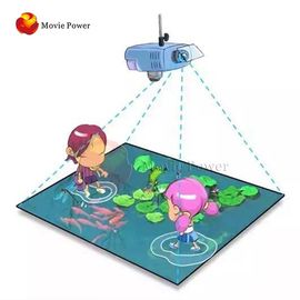 Система проекции пола виртуальной реальности детей взаимодействующая