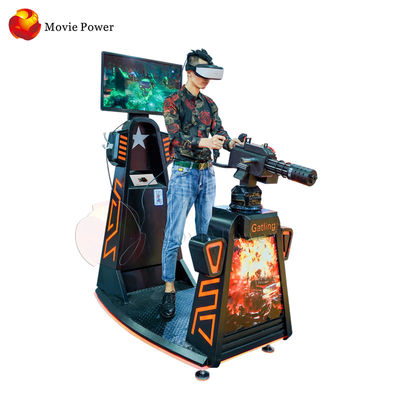 Игровой автомат стрельбы оружия виртуальной реальности космической станции 9d машины занятности большой