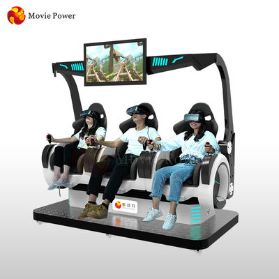 Новая монетка идеи VR дела привелась в действие 3 динамику имитатора кино виртуальной реальности мест 9d