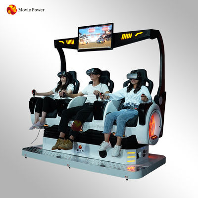 3 стул кино мест 360° 9D VR снимая взаимодействующие игры для торгового центра