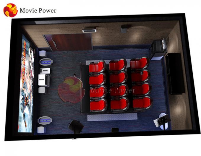 Заработайте место кино имитатора игрового автомата 7д интерактивного видео денег 0
