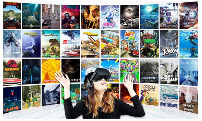Кино 2 динамического воздействия 9Д ВР мелкого бизнеса усаживает машину виртуальной реальности 1