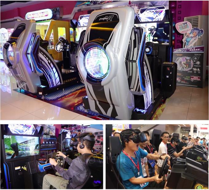 занятность 5d 9d едет имитатор гоночного автомобиля аркады игрового автомата VR 0