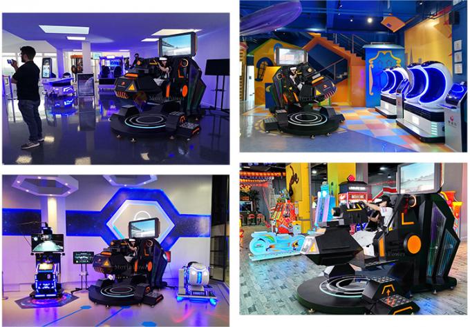 Игровой автомат занятности имитатора русских горок 360 проекции крытый VR Immersive 1