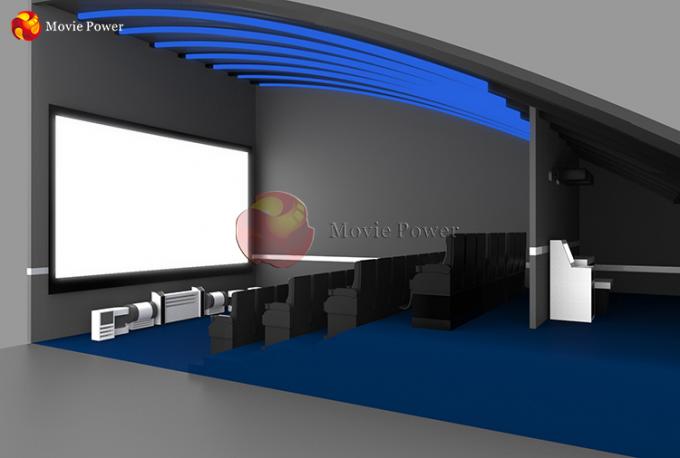 Кинотеатр размера оборудования парка атракционов 4d 5d 7d взаимодействующий мини 0