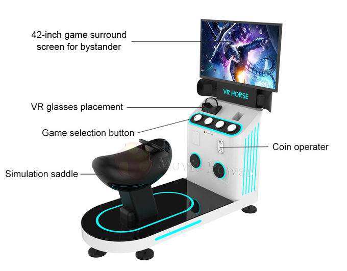 Конная езда 4d 8d 9d симулятор виртуальной реальности VR аркадная игра 2