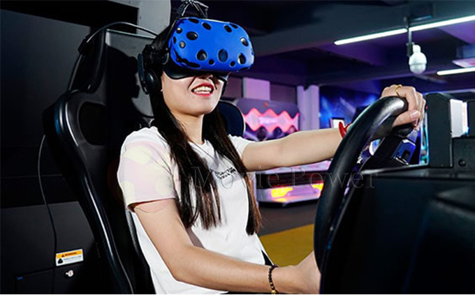 Симулятор вождения 9d Vr Игровой автомат Автомобильный гоночный симулятор Vr Оборудование для тематического парка виртуальной реальности 1